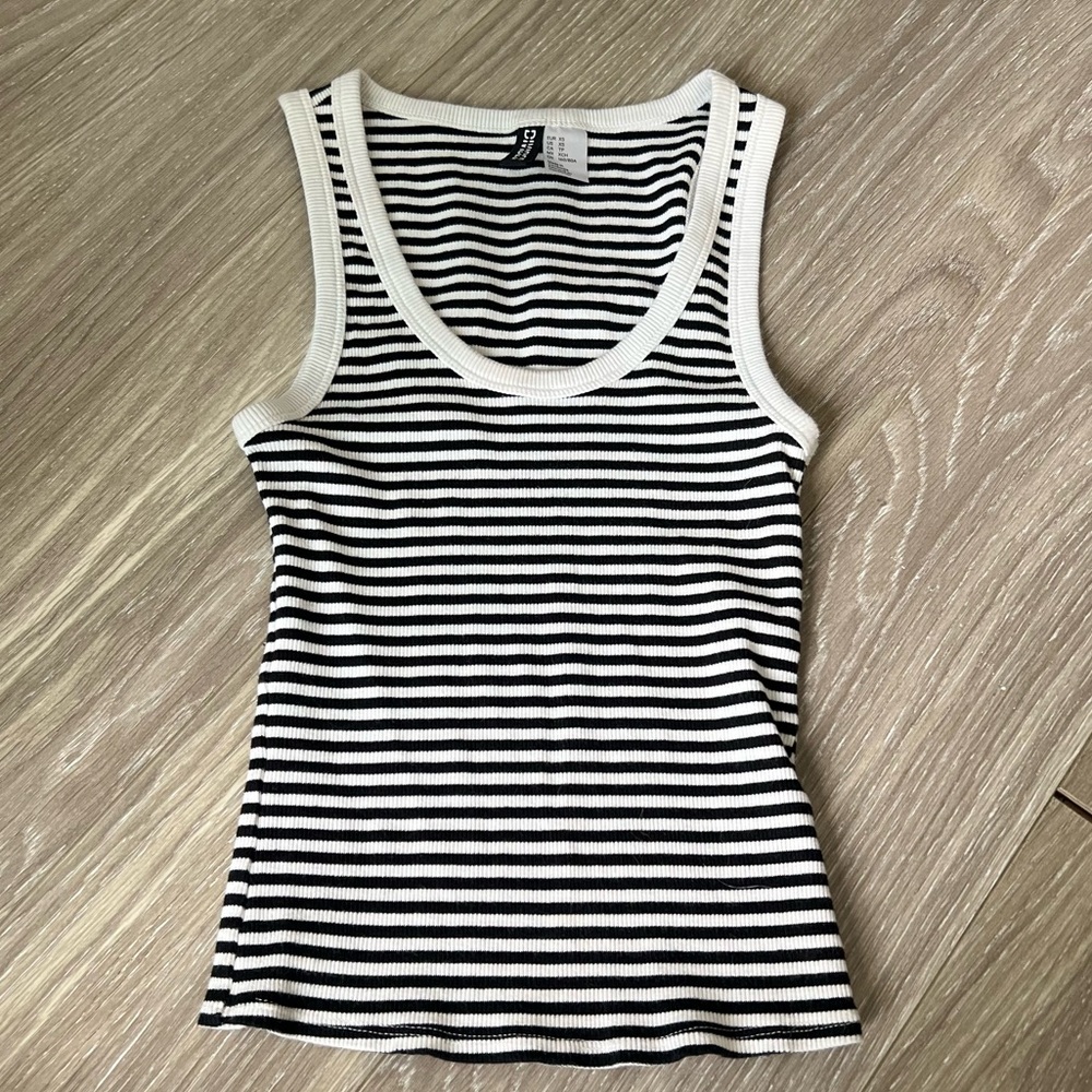 H&M Striped Tank XS